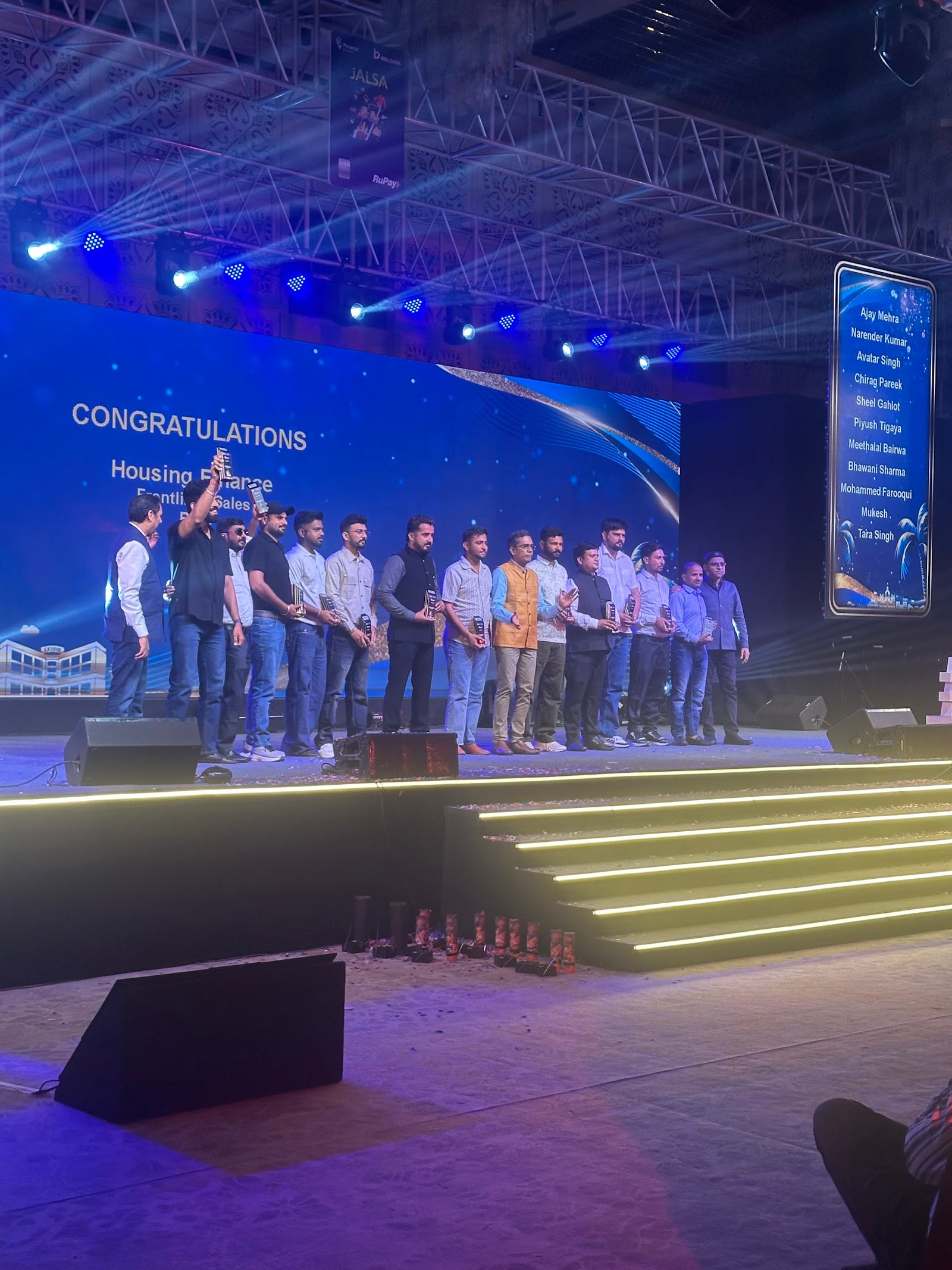 Corporate Events - award ceremony
