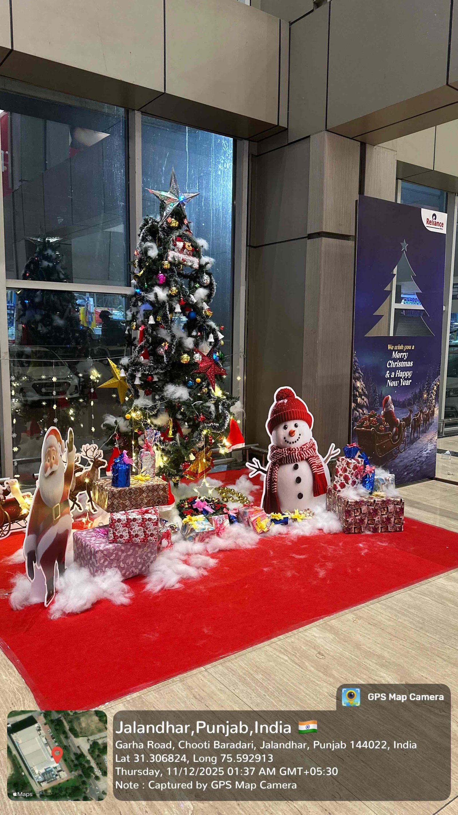 Christmas Decor Setup