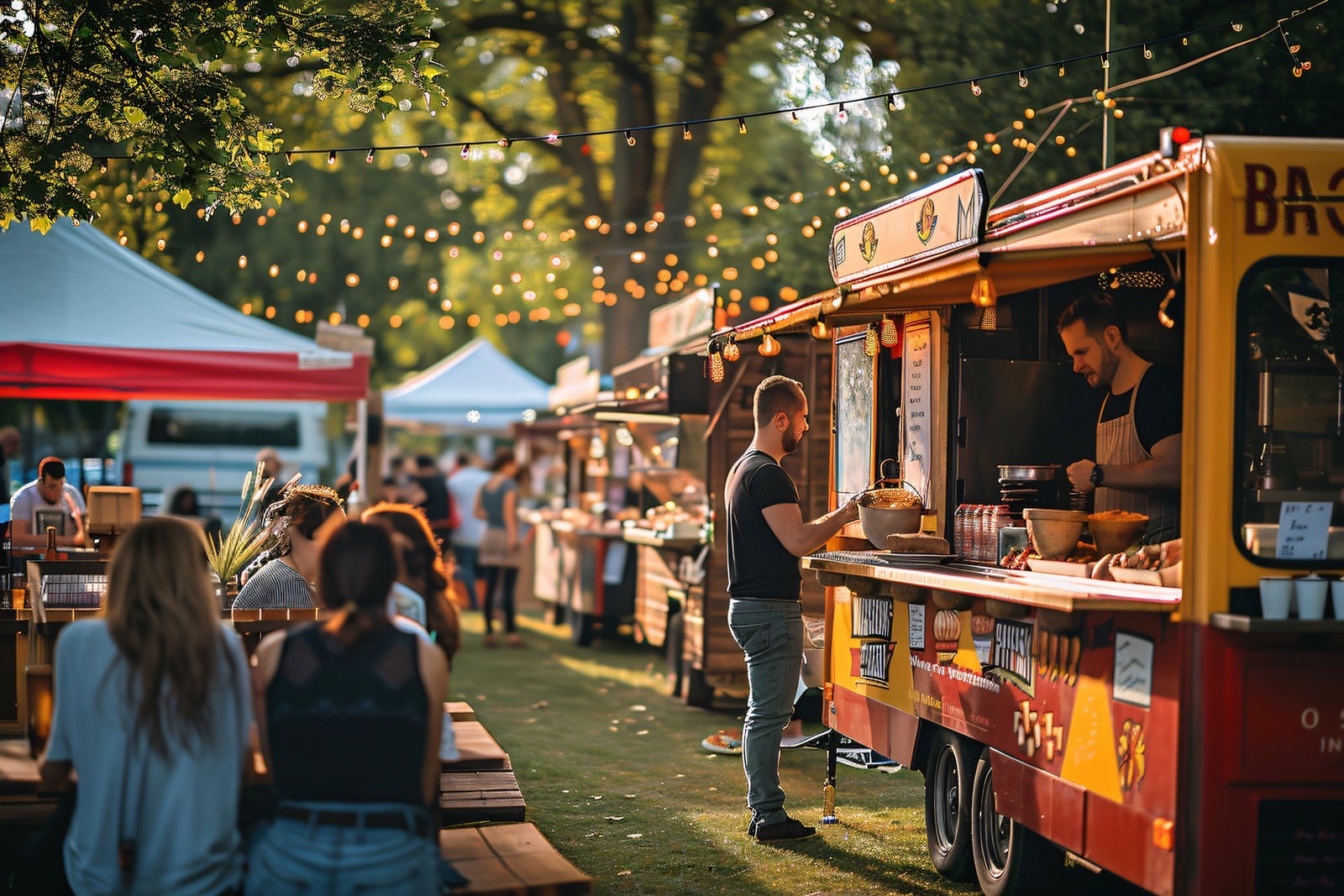 Stalls - food festival